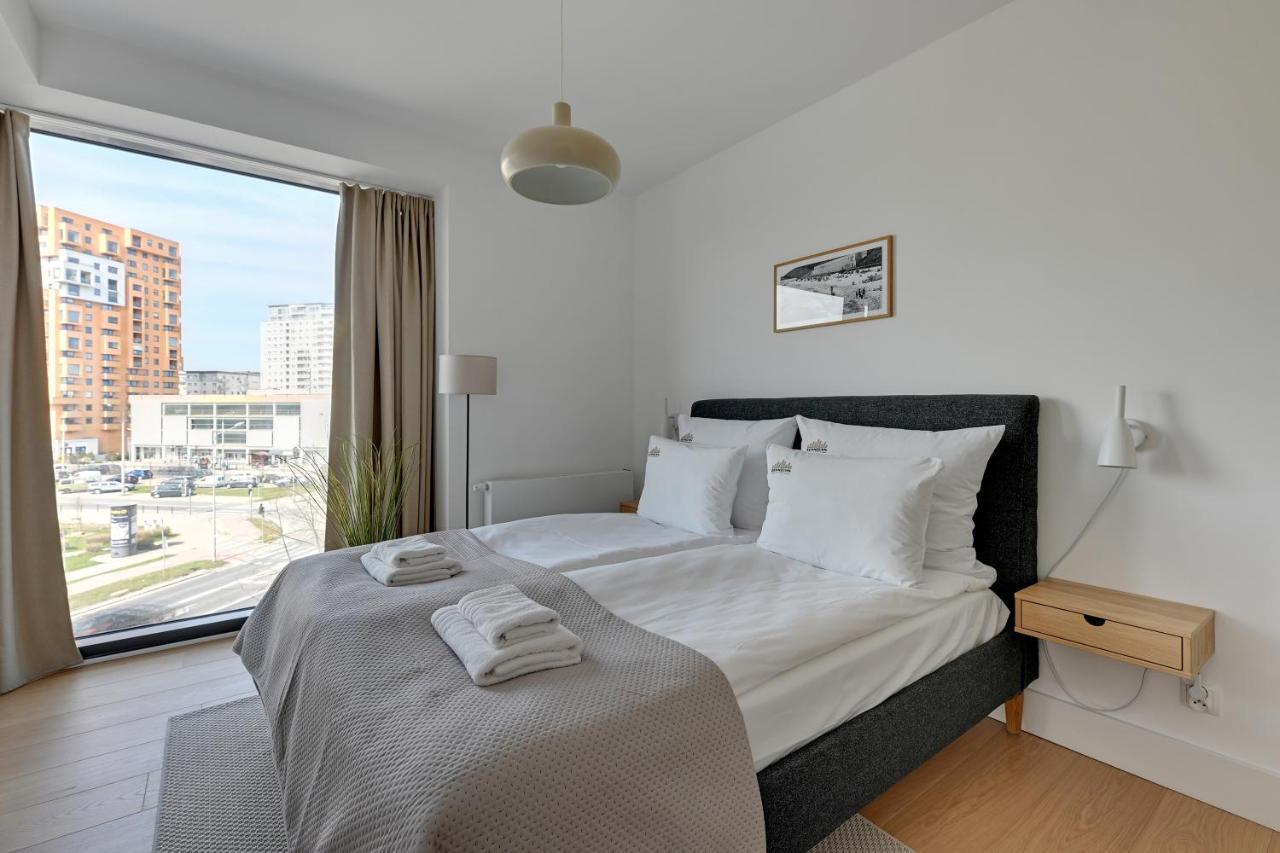 Tarasy Baltyku Seaside, Sauna, Gym & Free Parking By Downtown Apartments Gdansk Dış mekan fotoğraf