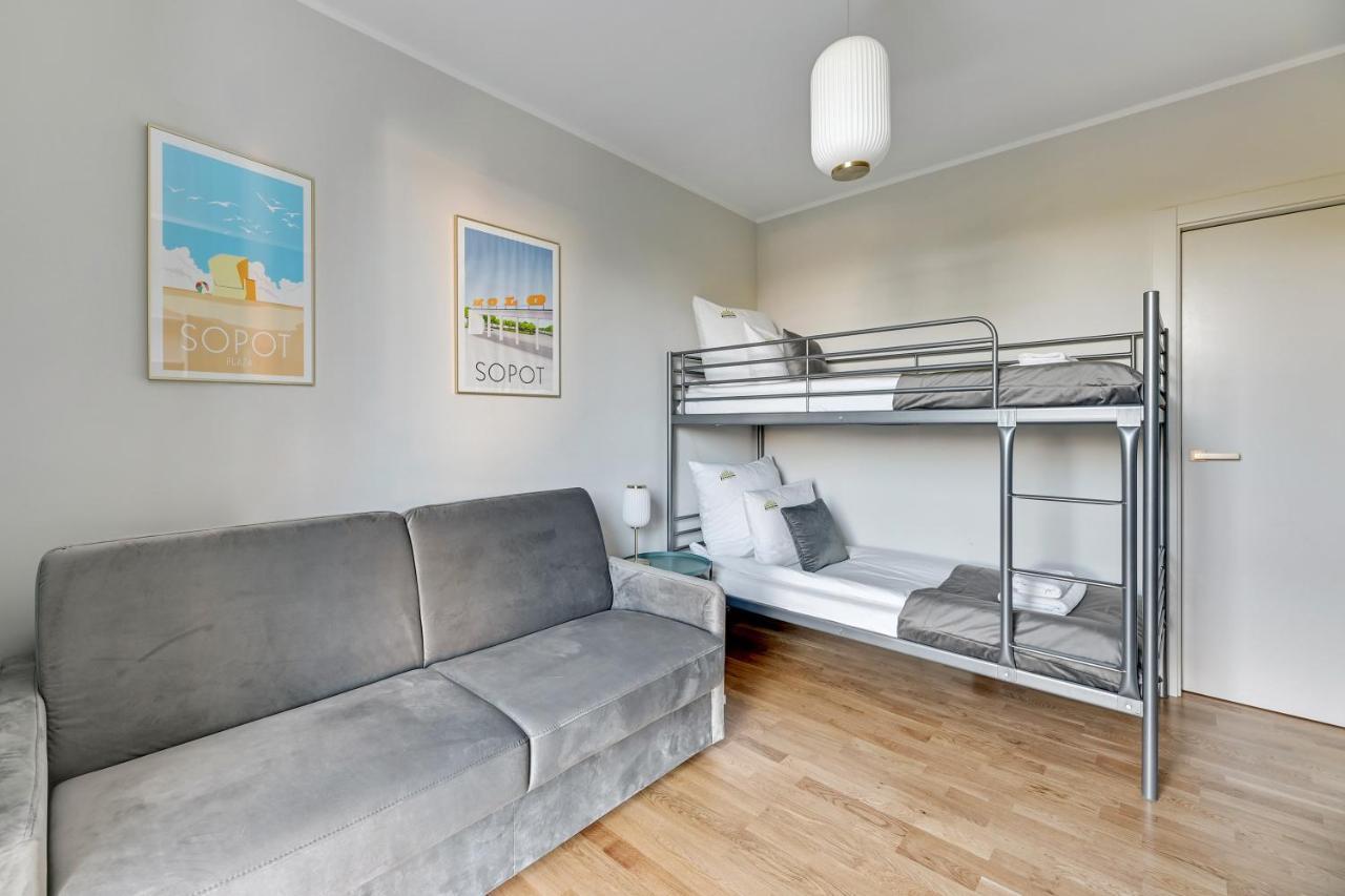 Tarasy Baltyku Seaside, Sauna, Gym & Free Parking By Downtown Apartments Gdansk Dış mekan fotoğraf